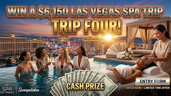 Soma’s Ultimate Spa Weekend Sweepstakes: Win a $6,150 Las Vegas Spa Trip for Four