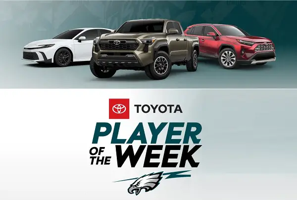 Toyota Player of the Week and Player of the Year Sweepstakes – Win a New Toyota Automobile!