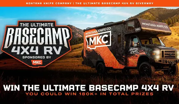 Ultimate Basecamp 4x4 RV Giveaway: Win a Ridge XT Overlander RV or $100,000 Cash
