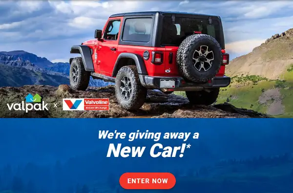 Valpak Free Ride Sweepstakes – Win a 2026 Jeep Wrangler 2 Door Sport