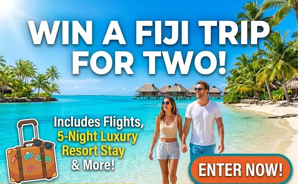 Vans Sweepstakes In Partnership With Fiji Airways - Win a Fiji Trip for Two