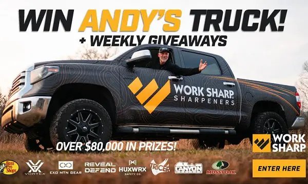 Win Andy’s Truck Sweepstakes – Win a 2020 Pickup Truck, $10,000 Cash & More [15 Winners]