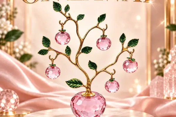 Win A Pink Crystal Apple Tree Giveaway