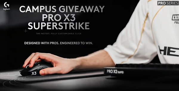 Win Logitech G On Campus Giveway
