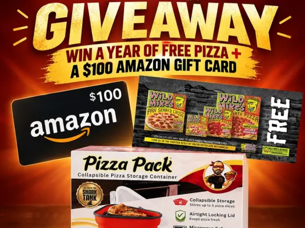 Win Pizza Pack Wild Mike's Giveaway