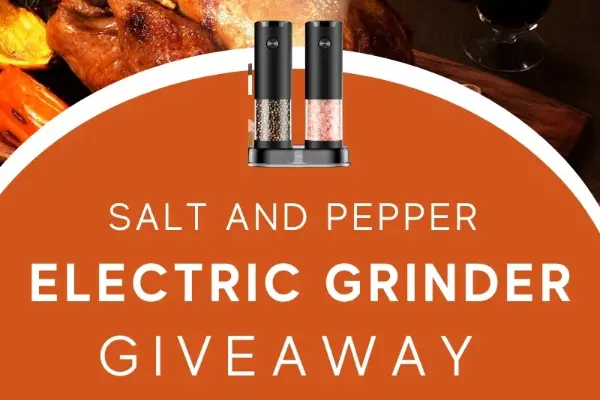 Win Electric Salt and Pepper Grinder Set Giveaway