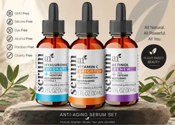 Win artnaturals Anti-Aging Serum Set Giveaway