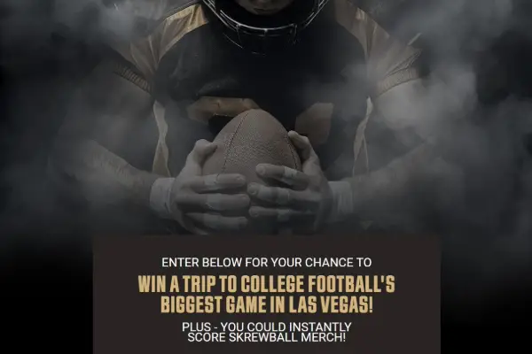 Win Skrewball College Tailgate Tour Sweepstakes