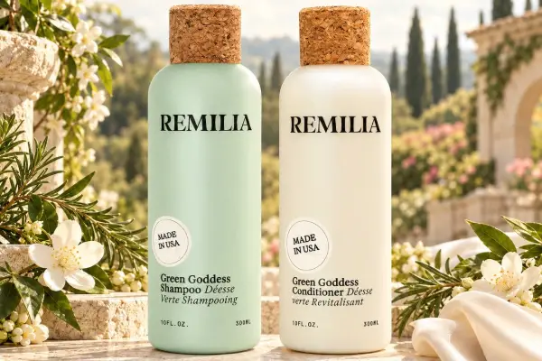 Win The Remilia Green Goddess Shampoo & Conditioner Set!