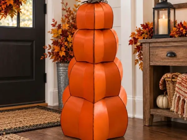 Win Carolina Pottery Stackable Metal Pumpkins Giveaway