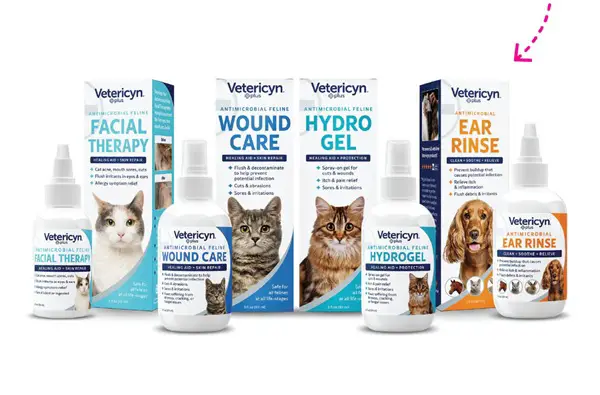 Win 1 of 2 Feline Wellness Packs from Vetericyn!