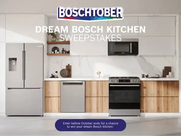Win The Dream Bosch Kitchen Sweepstakes
