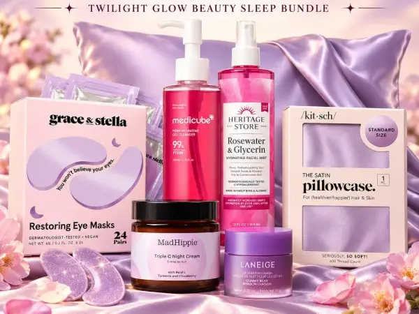 Win The Twilight Glow 6-Piece Beauty Sleep Bundle Giveaway