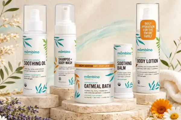 Win The Mambino Organics 5-Piece Head-to-Toe Family Care Bundle Giveaway