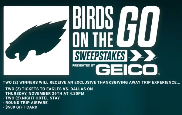 Win The Birds on the Go Sweepstakes