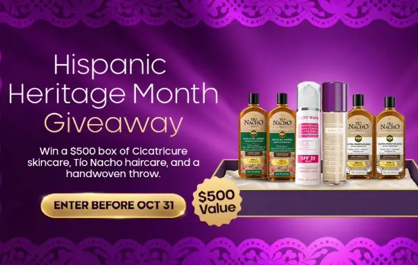 Win Cicatricure’s Belleza Heredada Sweepstakes