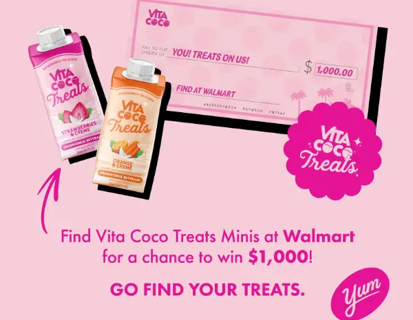 Win Vita Coco Spot The Treats Sweepstakes
