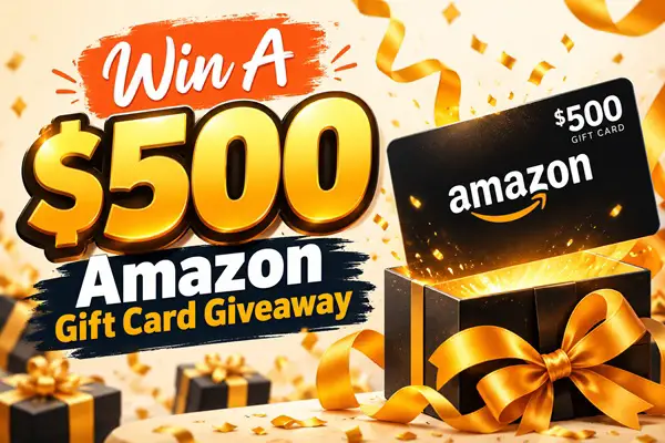 Win A $500 Amazon Gift Card Giveaway