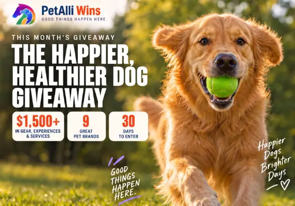 The Happier, Healthier Dog Giveaway: Win a $1,517 Pet Care Prize Bundle!