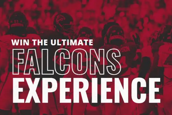 Eat Like a Falcon Sweepstakes – Win Falcons Game Tickets, Sideline Passes & $8,340 Prize Package