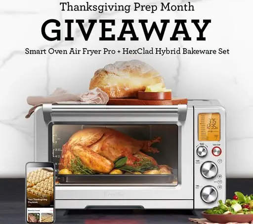 Win The Breville Thanksgiving Prep Month Giveaway