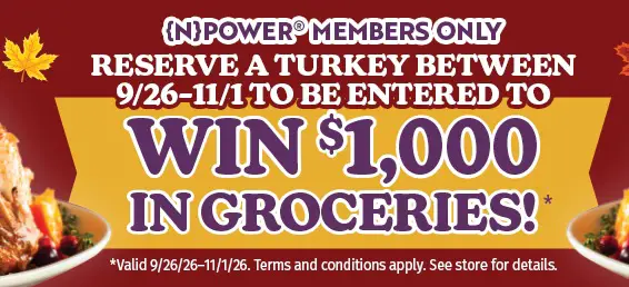 Natural Grocers: Reserve & Win Sweepstakes