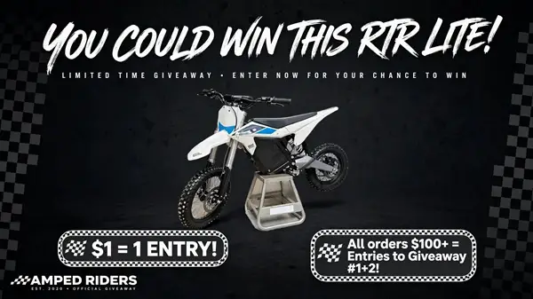 Amped Riders E-Bike Giveaway: Win an Electro & Co ETM RTR Lite Electric Pit Bike Worth $2,749