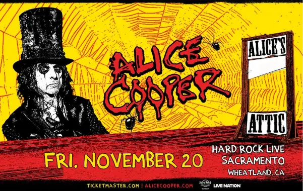 Win Tickets To See Alice Cooper Coming November 20th To Thunder Valley Sweepstakes