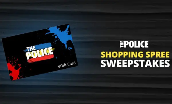 Win The Police Shopping Spree Sweepstakes