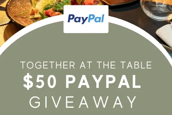 Win A $50 PayPal Together at the Table Giveaway