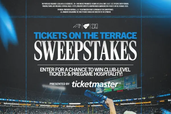Win Tickets on the Terrace Sweepstakes