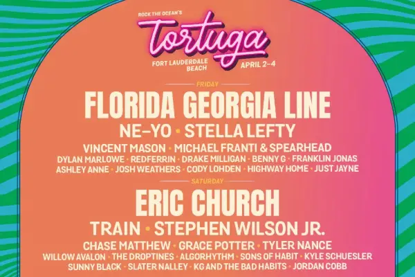 Win Tickets To Rock the Ocean’s Tortuga Music Festival 2027 On Fort Lauderdale Beach Sweepstakes