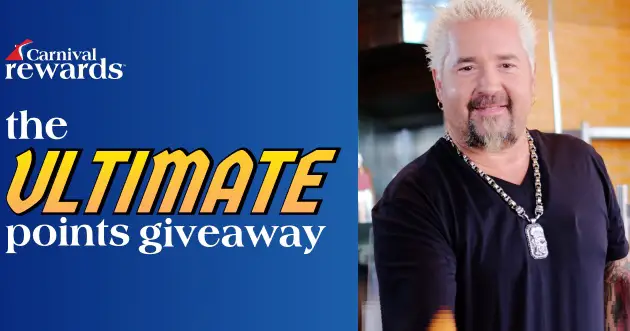 Carnival Guy’s Ultimate Points Giveaway – Win Up to 250,000 Carnival Rewards Points [16 Winners]