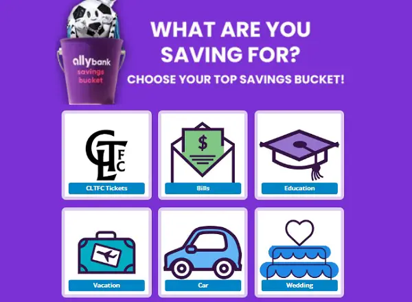Charlotte FC Ally Savings Bucket Sweepstakes: Win $5,000 Cash and Two Season Tickets Worth $8,189