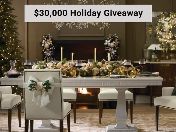 Frontgate $30,000 Holiday Giveaway: Win a $10,000 Frontgate Gift Card