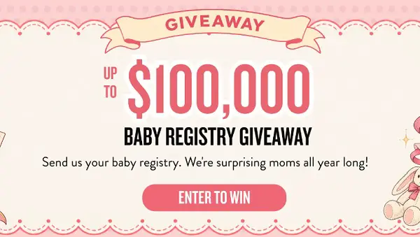 Legendairy Milk Thankful For You Registry Giveaway – Win Up to $1,750 in Baby Registry Gifts