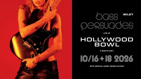 MILEY LIVE at Hollywood Bowl SiriusXM Sweepstakes – Win a $3,500 Los Angeles Trip