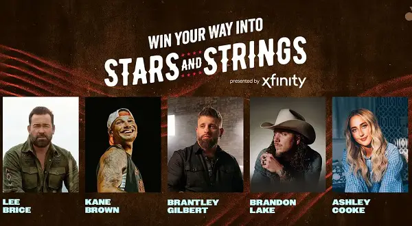 Stars & Strings 2026 Flyaway with Soundcheck Party: Win a $3,500 VIP Concert Trip for Two