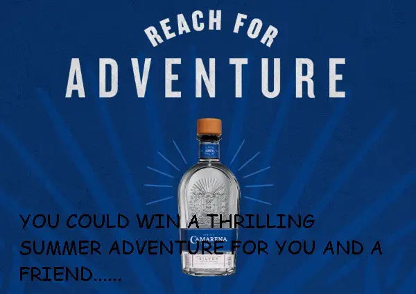 Camarena Reach for Adventure Sweepstakes and Instant Win Game