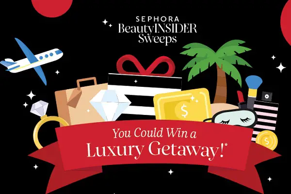Sephora Beauty Insider Sweepstakes 2022: Win A Trip (5 Winners)