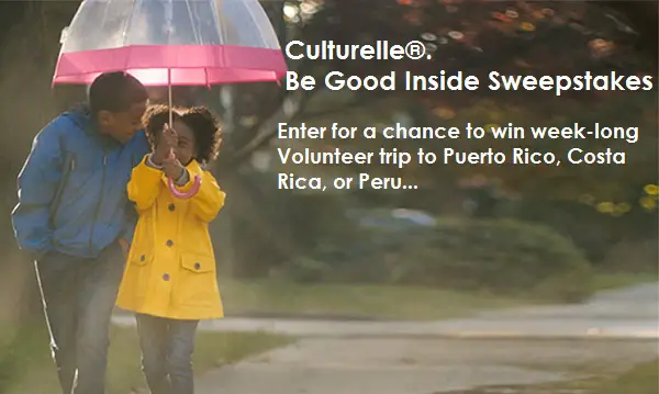 Be Good Inside with Culturelle Sweepstake
