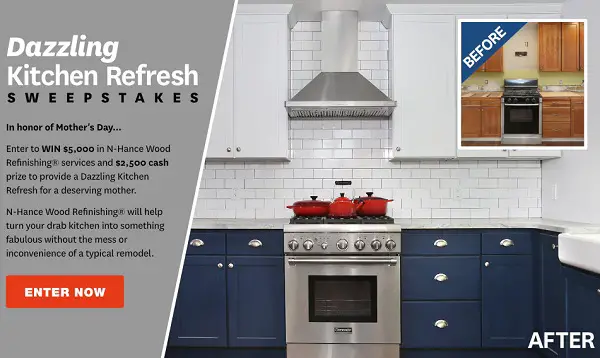 BHG.com N-Hance Dazzling Kitchen Refresh Sweepstakes