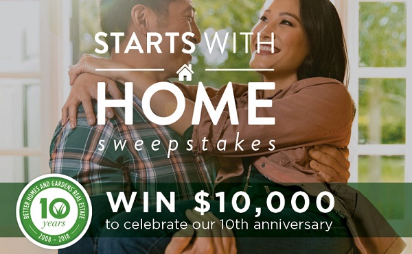 Bhgre.com Life “Starts with a Home” Sweepstakes