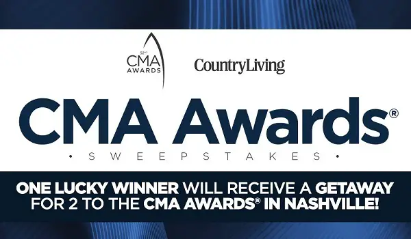 Countryliving.com CMA Awards 2018 Sweepstakes: Win Free Tickets