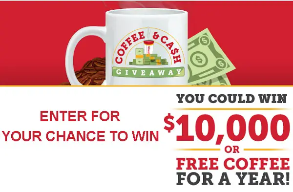 Pilot Coffee and Cash Giveaway: Win Free Coffee for a Year!