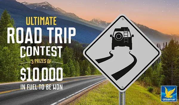 Ultramar Win $10000 Ultimate Road Trip Contest
