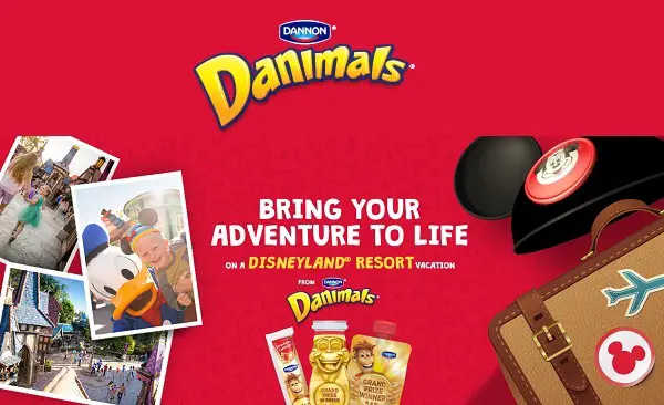 Disney Danimals.com Golden Bongo Back To School Sweepstakes