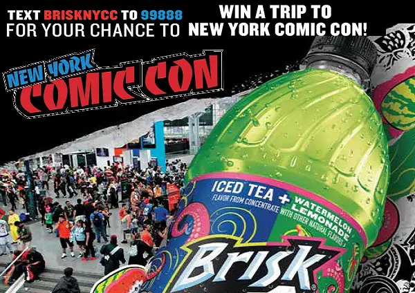 Pepsi Lipton Tea Partnership Brisk Summer Sweepstakes