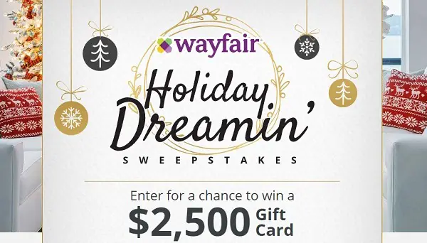 HGTV and Wayfair Holiday Dreamin Giveaway 2017