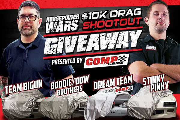 HorsepowerWars.com $10K Drag Shootout Giveaway